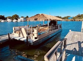 Tiki Boat Booze Cruise Tour in Oakdale, New York