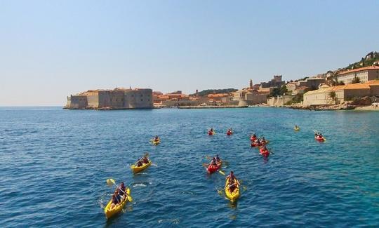 Affordable 2 Person Kayak Hire in Dubrovnik, Croatia