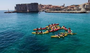 Alquiler asequible de kayak para 2 personas en Dubrovnik, Croacia