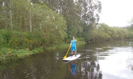 Stand Up Paddleboard Rental and Lessons at Foz Beach in Galicia