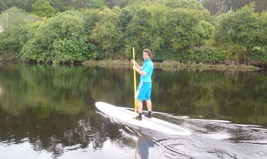 Stand Up Paddleboard Rental and Lessons at Foz Beach in Galicia