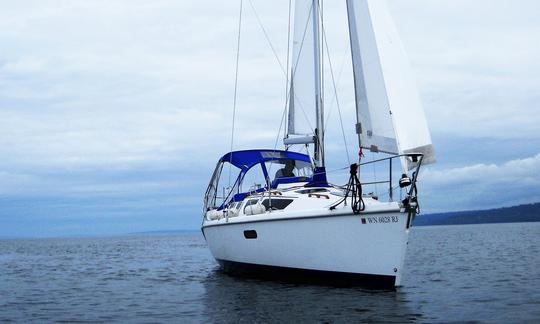 Aventure à la voile à Puget Sound sur un voilier Hunter de 32 pieds