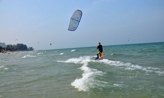 Aulas de kitesurf na Polônia