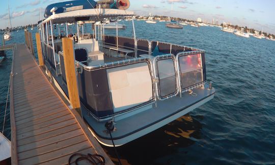 Host a Party on a 40-ft Pontoon for Up to 38 Guests in Miami!