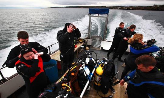 MV. Viagens de mergulho costeiro em Saint Abbs