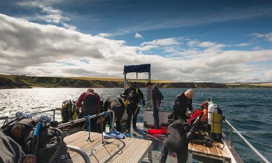 MV. Viagens de mergulho costeiro em Saint Abbs