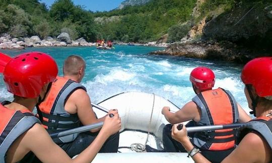 Experimente o rafting no rio Tara em Kotor, Montenegro