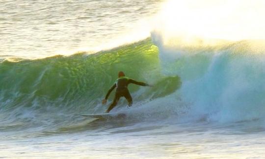 Cours de surf à El Cotillo, Espagne