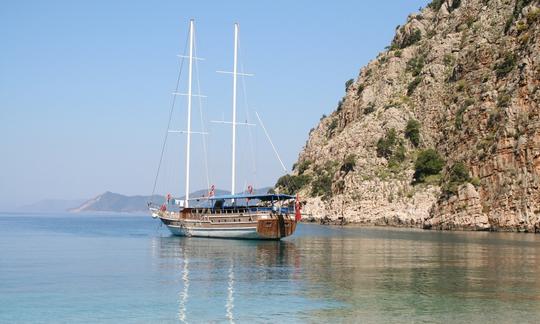 Una manera fantástica de pasar una semana en Muğla, Turquía, en una goleta