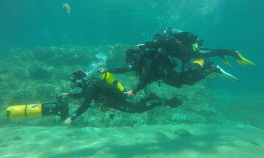 Clases de buceo en Palafrugell, España