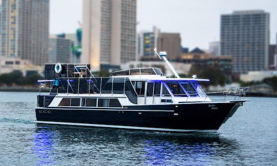 50 minutes de divertissement et le meilleur yacht de fête à la maison de la baie de San Diego