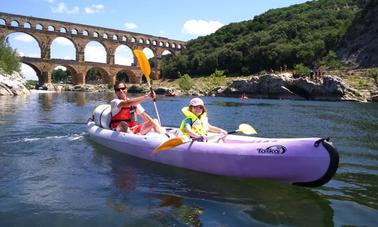 Alquiler y excursiones en canoa en Collias, Francia