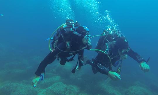 Viagens e cursos de mergulho RIB em Santa Teresa di Gallura