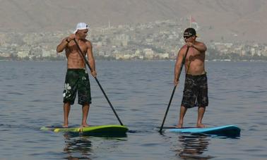 Alquiler y cursos de stand up paddle en Eilat, Israel