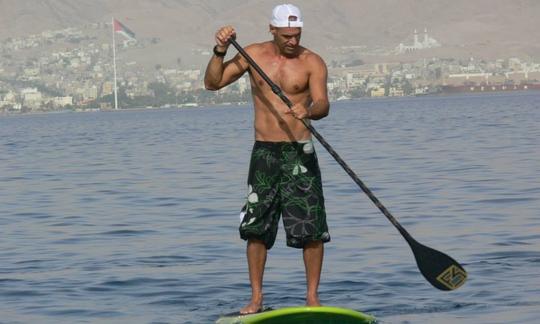 Location et cours de stand up paddle à Eilat, Israël