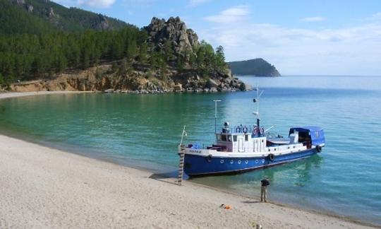 79' Alquiler de arrastreros «Mirazh» en el lago Baikal, Rusia