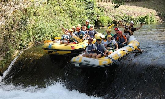 Canotaje en Subiaco