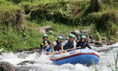 Bali White Water Rafting At Telaga Waja River