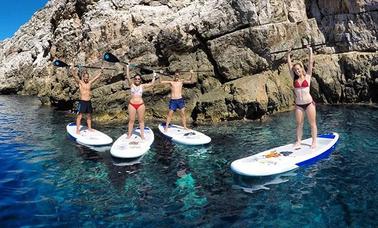 Tour de stand up paddle en Ciutadella de Menorca, España