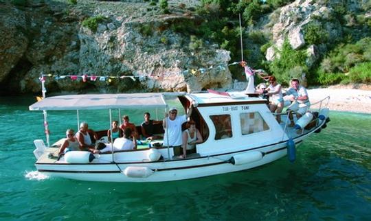 Taxi acuático en Punat, Croacia