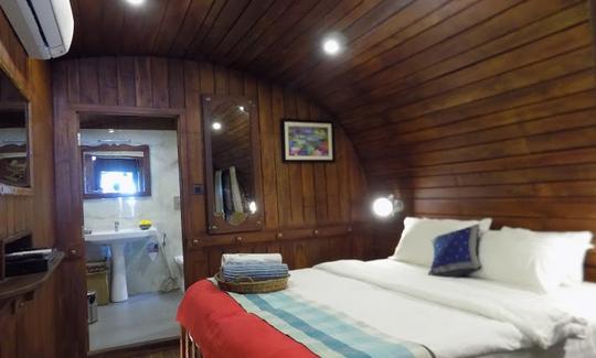 Casa flutuante premium em Alleppey