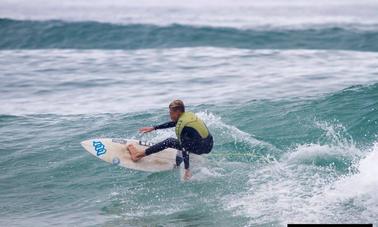 Clases de surf en Recco