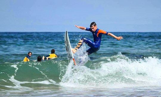 Surf Lessons in Recco