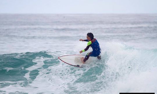 Surf Lessons in Recco