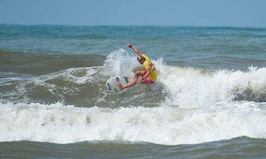 Surf Lessons in Recco