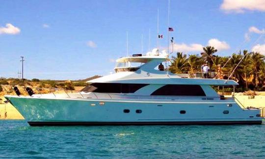 80' Ocean Alexander Power MegaYacht Charter in Cabo San Lucas, Baja California Sur