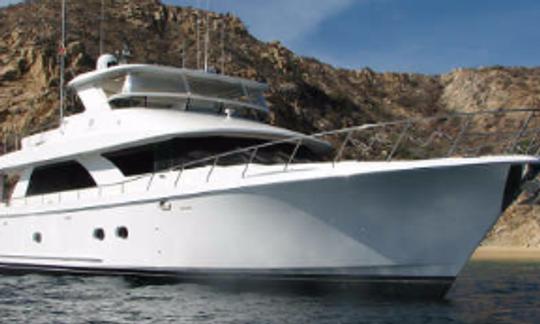 80' Ocean Alexander Power MegaYacht Charter in Cabo San Lucas, Baja California Sur