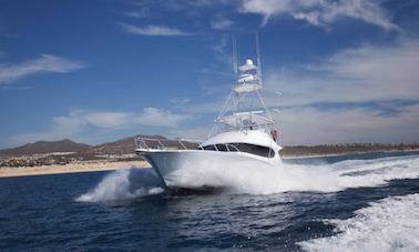 Bateau de pêche Hatteras de 65 pieds à Cabo San Lucas, Mexique