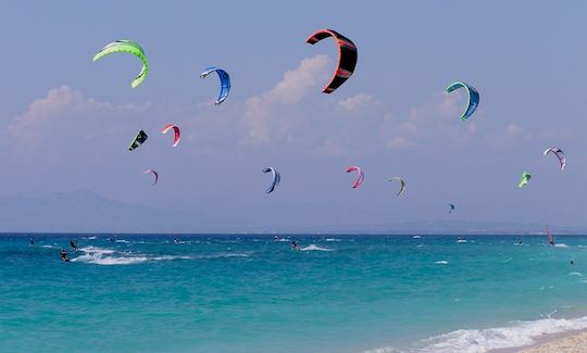 Excelentes clases de kitesurf y alquiler en Kalpitiya, Sri Lanka