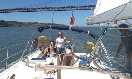 Discover Lisbon on 45' Luxury Yacht "Octonia" with Captain Nigel