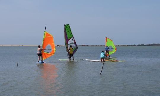 Cours et location de planche à voile à Kalpitiya, Sri Lanka