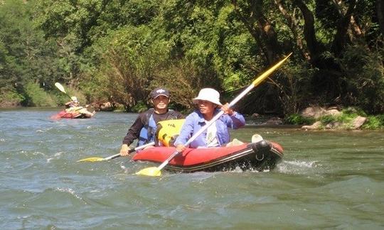 Profitez d'excursions en kayak sur la rivière Nam Tha, à Luang, au Laos