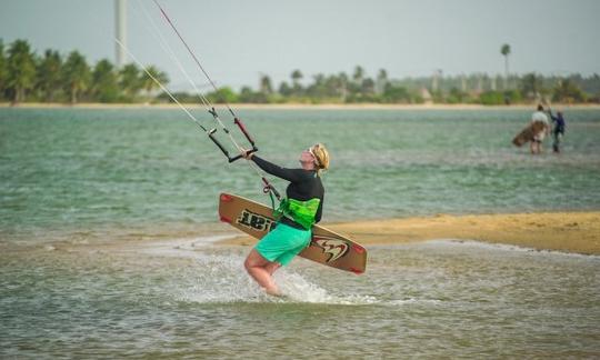 Excelentes clases de kitesurf y alquiler en Kalpitiya, Sri Lanka