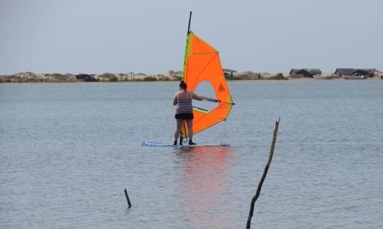 Cours et location de planche à voile à Kalpitiya, Sri Lanka