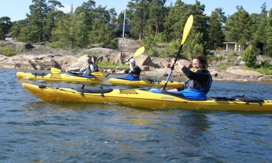 Explore Oxelösund, Suécia em um único caiaque