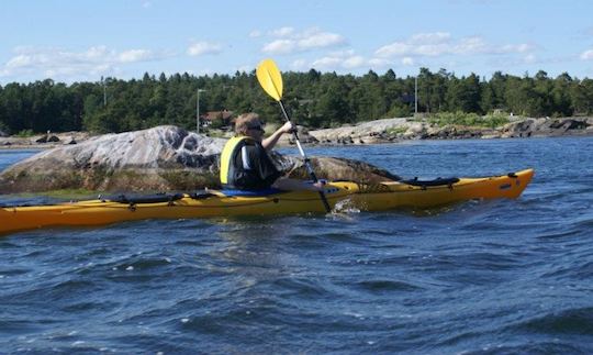 Explore Oxelösund, Suécia em um único caiaque