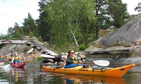 Explore Oxelösund, Suécia em um único caiaque