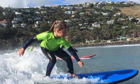 Surf Lessons in Christchurch, New Zealand