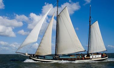 Charter 118' Cruising Schooner in Harlingen, Netherlands