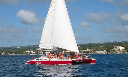 Location d'un catamaran de croisière de 45 pieds à Christchurch, Barbade