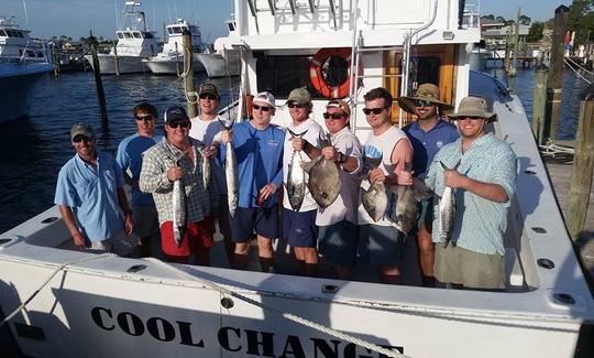 44ft Cool Change 2 Fishing Yacht Charter in Orange Beach, Alabama