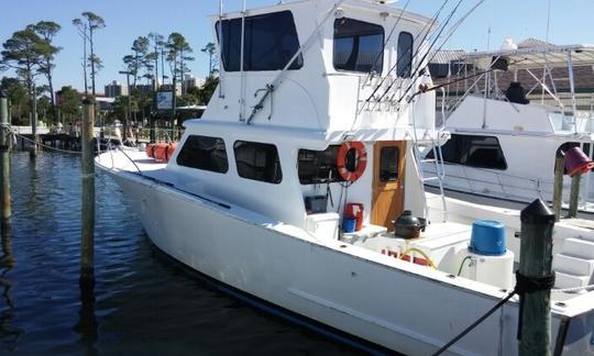 44ft Cool Change 2 Fishing Yacht Charter in Orange Beach, Alabama