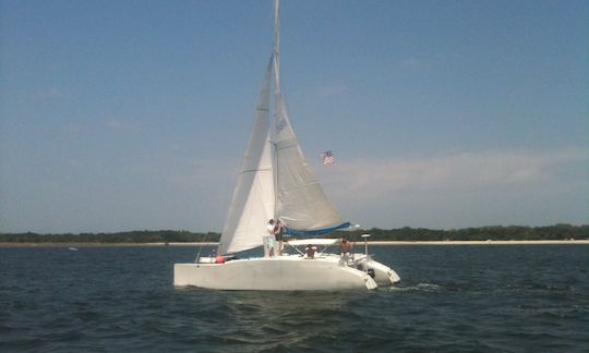 30' Kurt Hughes Cruising Catamaran rental in Fernandina Beach, Florida