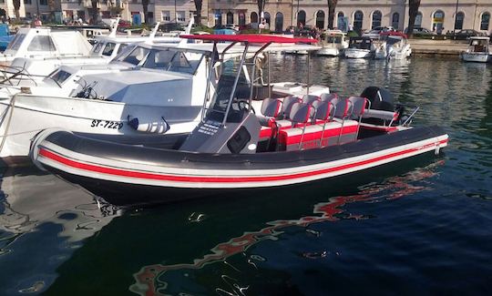 Rent this Lolivul 7.4 RIB to Cruise with or without Skipper in Blace