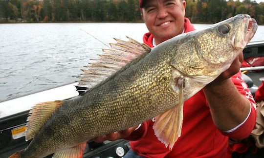 Service de guide de pêche expérimenté à Mille Lacs Lake, Minnesota