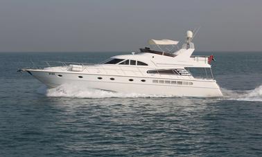 Enjoy a luxury day charter in Dubai, UAE on this 64' Power Mega Yacht